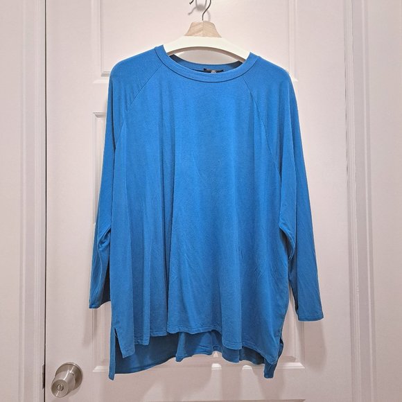 Eileen Fisher Fine Jersey Crew Neck Tunic Size 2X - Picture 3 of 6